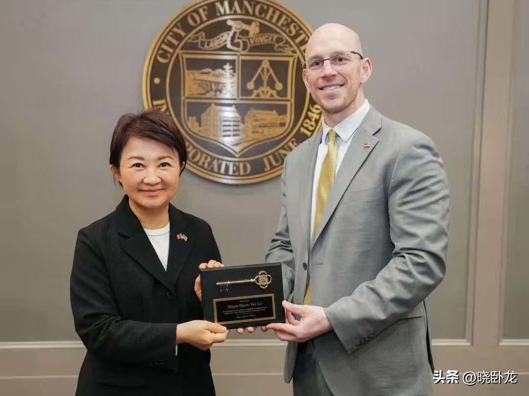 老美这么给卢秀燕面子的吗？
中国台湾省台中市长卢秀燕3月12号到达美国新罕布什尔