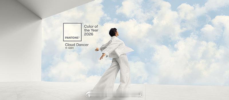 PANTONE 2026 年的年度流行色来了：11-4201 Cloud Dan