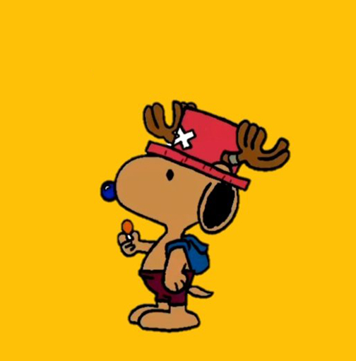 海贼王海贼王 当史努比COS草帽一伙 