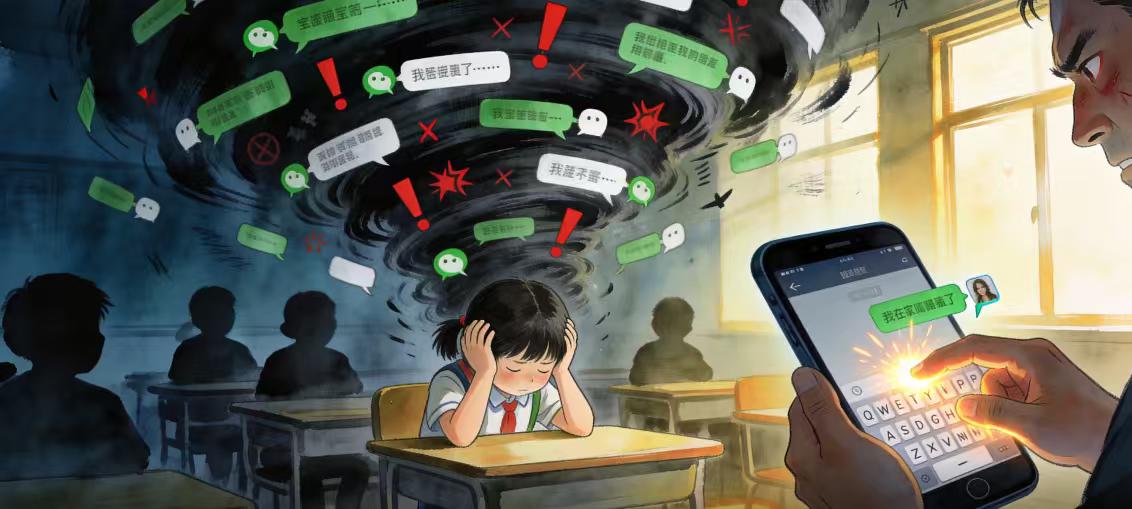在家长群公开夫妻矛盾，竟被认定家暴？这不是小题大做，是迟到的正名
你敢信吗？一个
