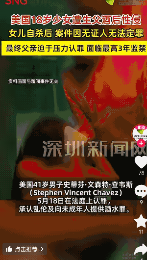 枉为人父！美国加利福尼亚州，一父亲为了侵犯18岁女儿，家庭聚会喝了酒后，继续购买