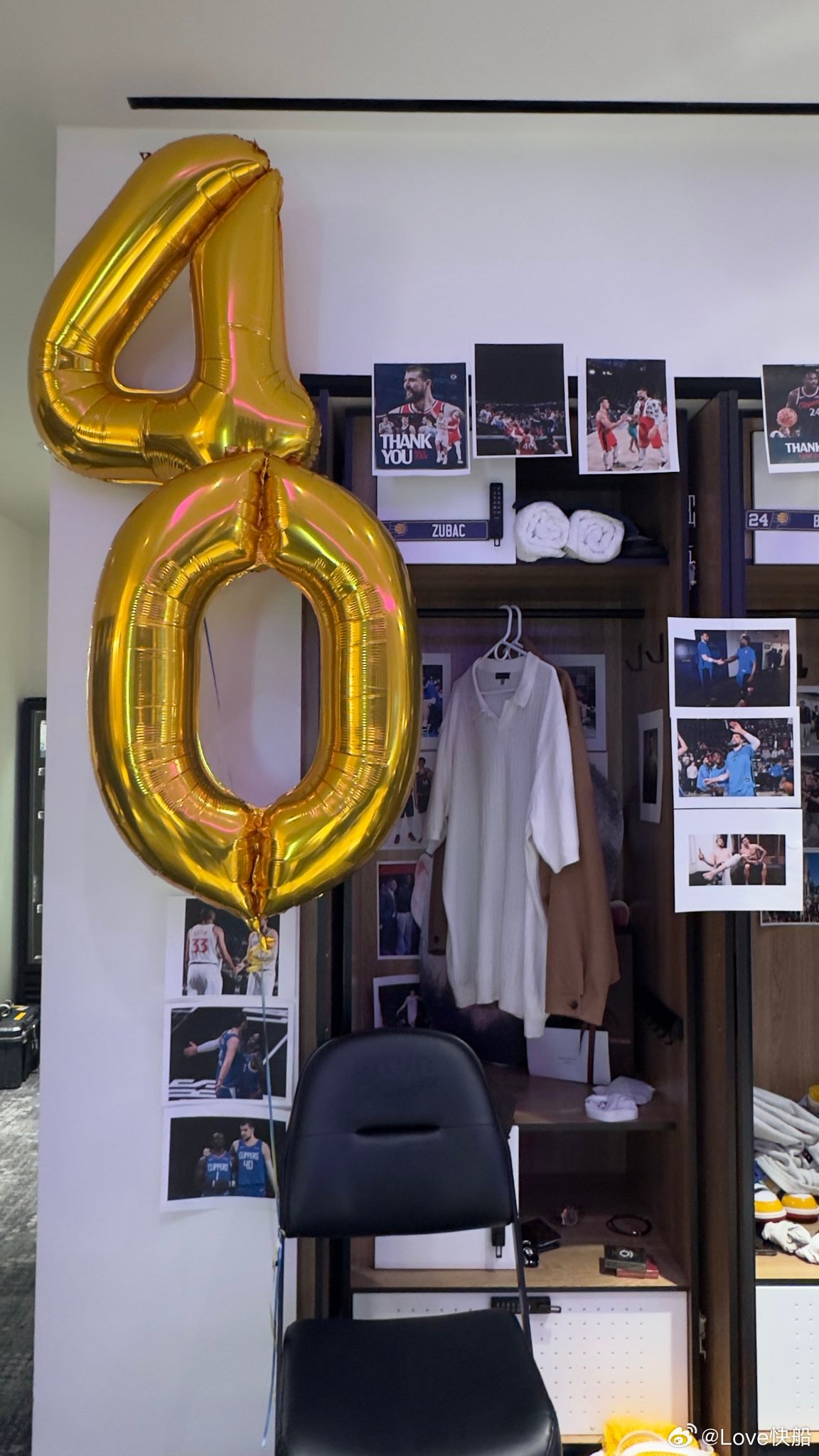 快船给客场球员布置