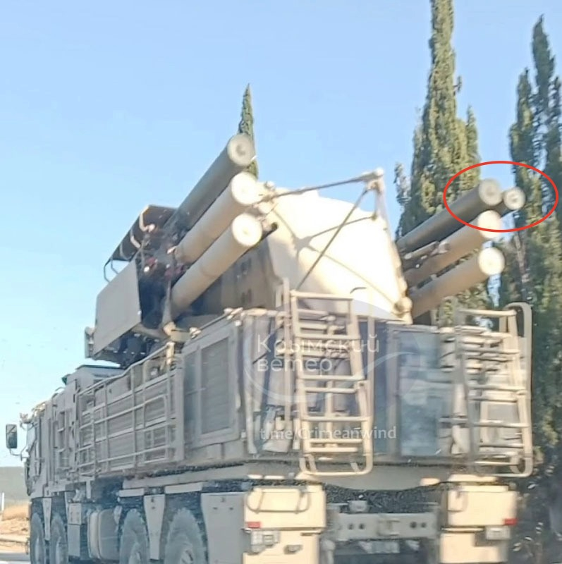 烽火问鼎计划俄乌局势新进展 在克里米亚半岛机动的“铠甲-SM”防空系统 