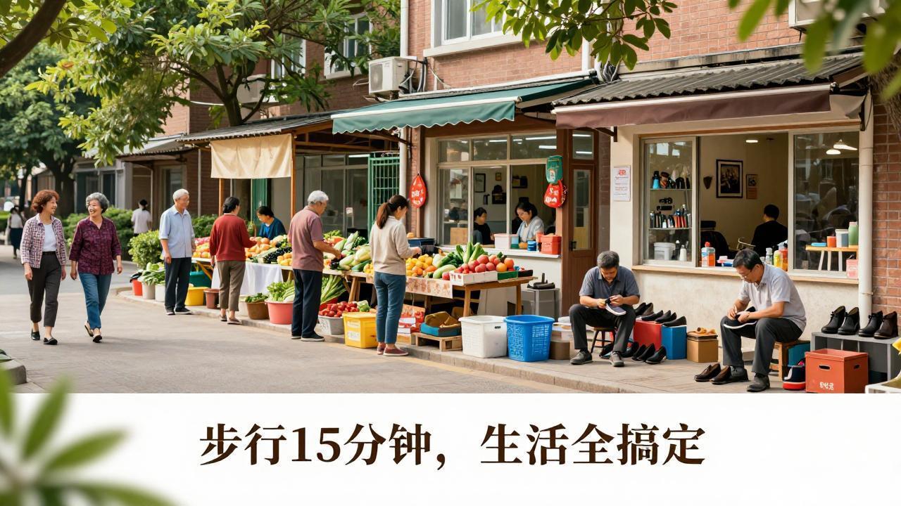 逛菜场、取快递，步行15分钟全搞定！“十五五”要建1.2万个便民圈，你的小区准备