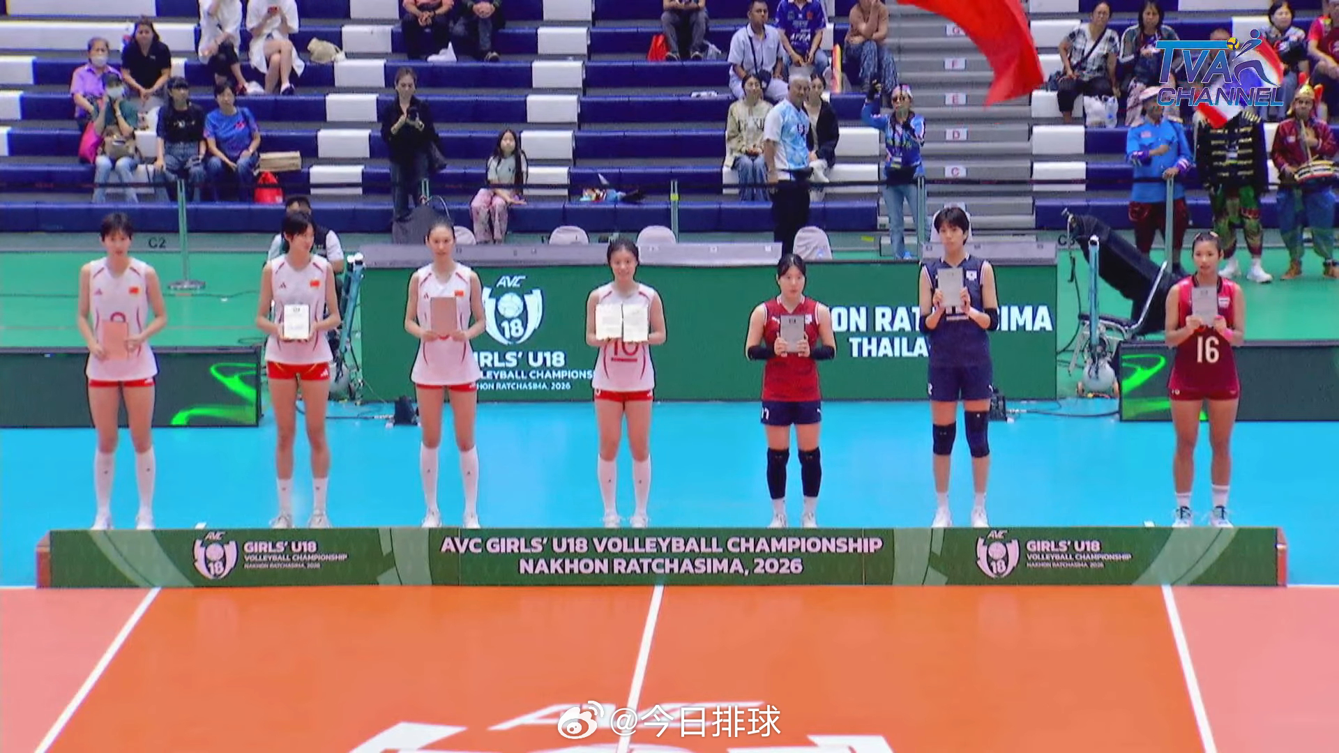 【2026U18女排亚锦赛 最有价值球员和最佳阵容】最有价值球员（MVP）：宣亚