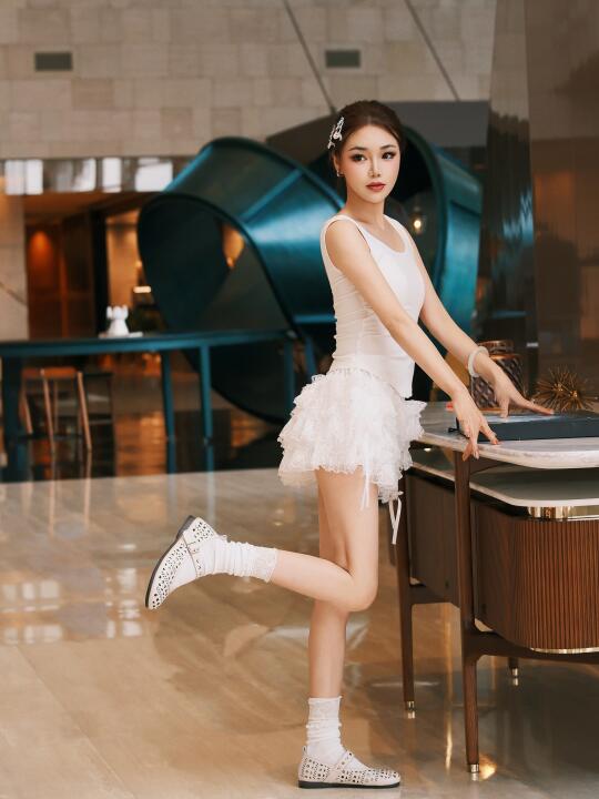 她真的太适合芭蕾了～芭蕾女孩👧🏻