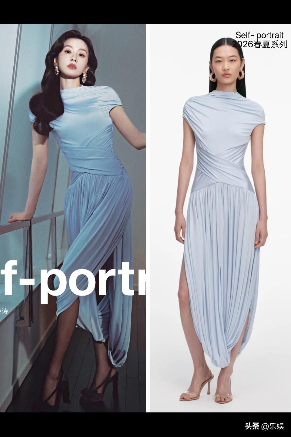 一口气六套，刘诗诗代言很权威
·
刘诗诗今日正式官宣成为Self-portrai