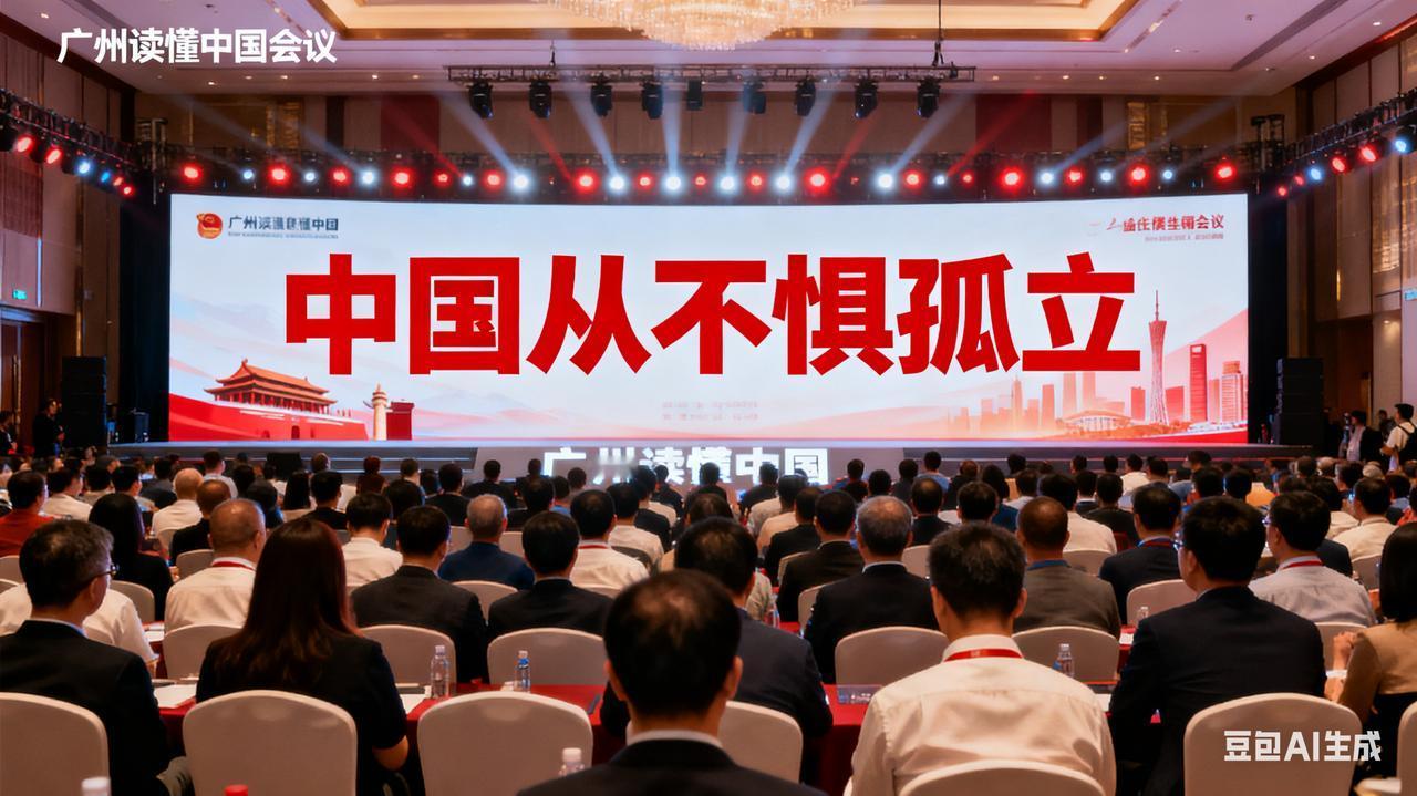 广州读懂中国会议爆燃！一句"中国从不惧孤立"戳中无数人的心！
 
当国际舆论还在