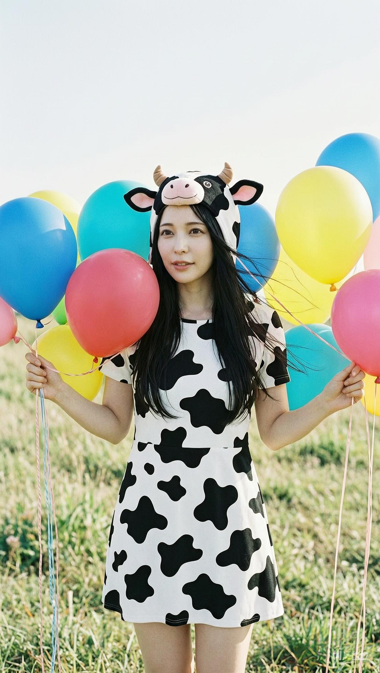 可爱美女，奶牛装造型！ 萌萌哒 牧场美女 奶牛公主 奶牛女仆装 牛仔裤女牛 奶牛