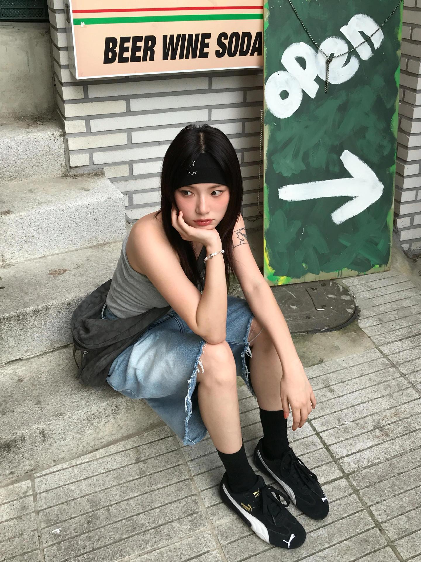 鞋子的穿搭公式。