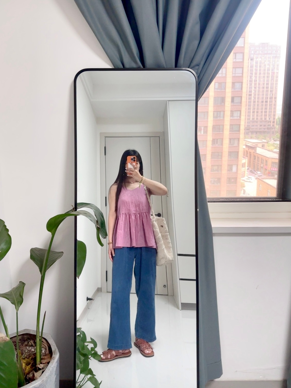 满妈的ootd 不好意思 我先开启吊带儿的夏天了！