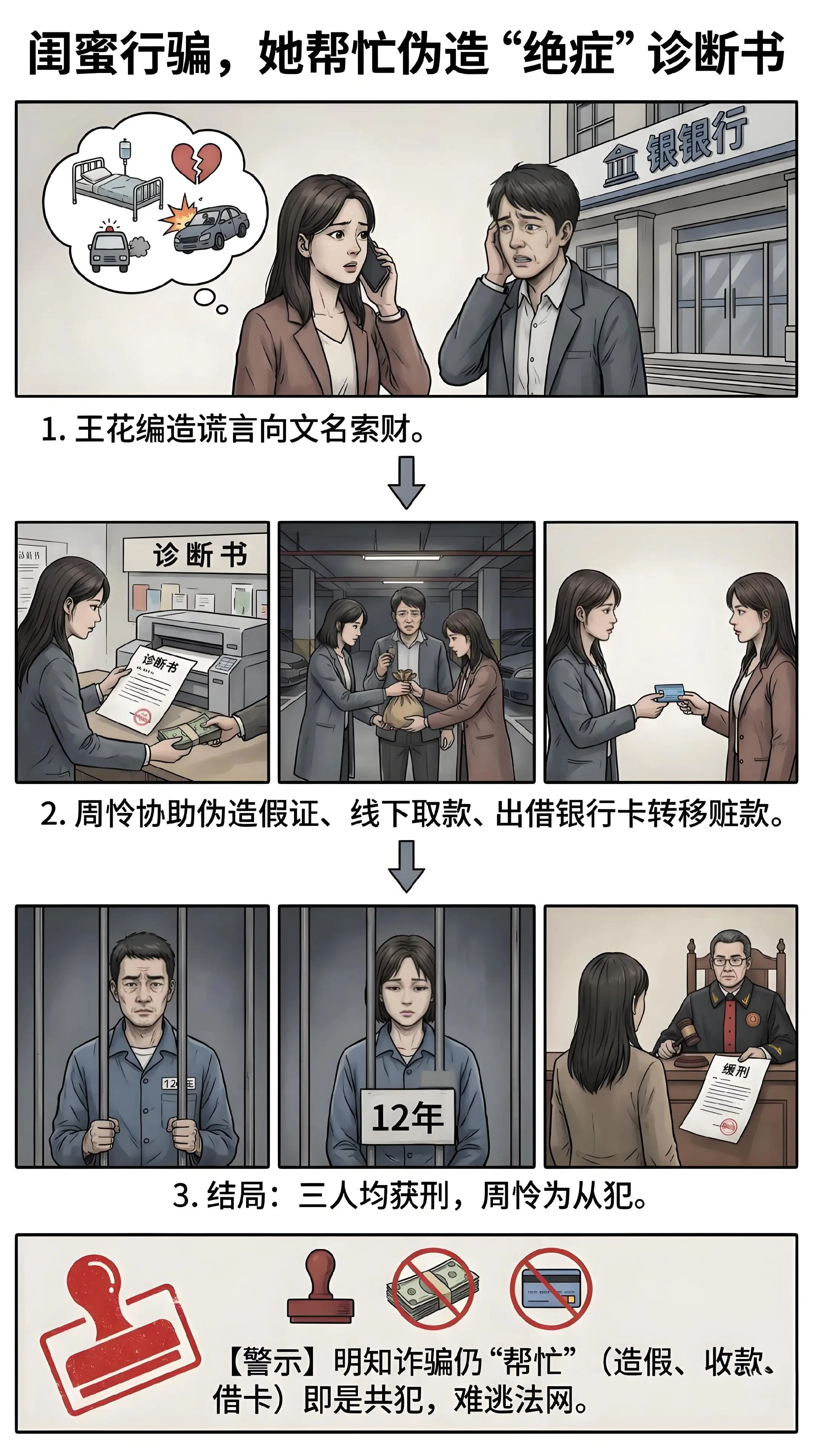 诈骗链条里的“帮忙”都属于“同伙”