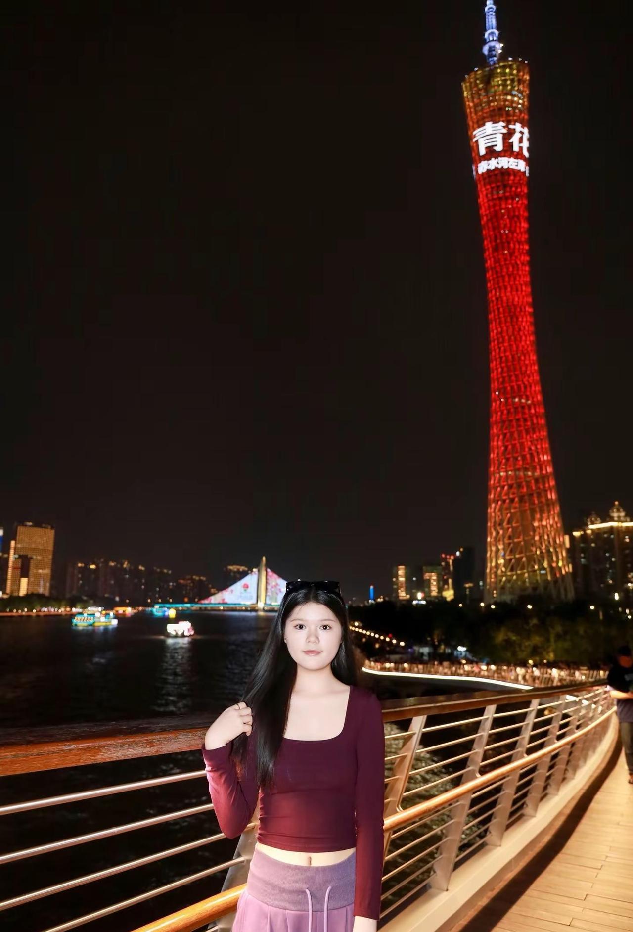 📍𝐆𝐮𝐚𝐧𝐠𝐙𝐡𝐨𝐮｜廣州🚢吹吹珠江的晚风广州塔