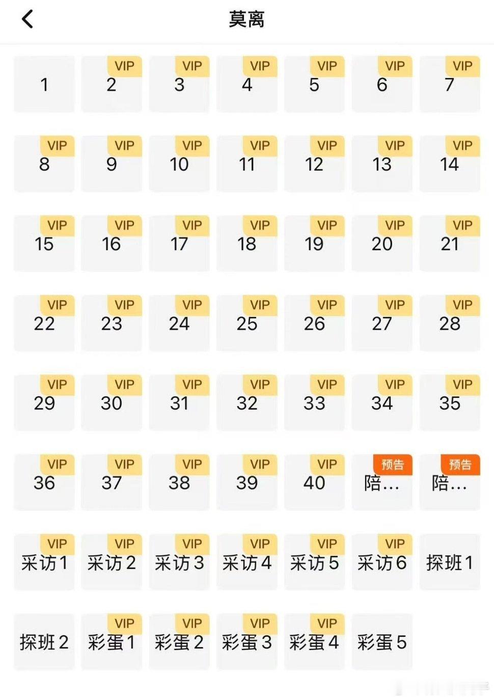 腾讯到底亏多少啊，把莫离锁了39集！当我以为锁35很过分的时候，它锁39了。40