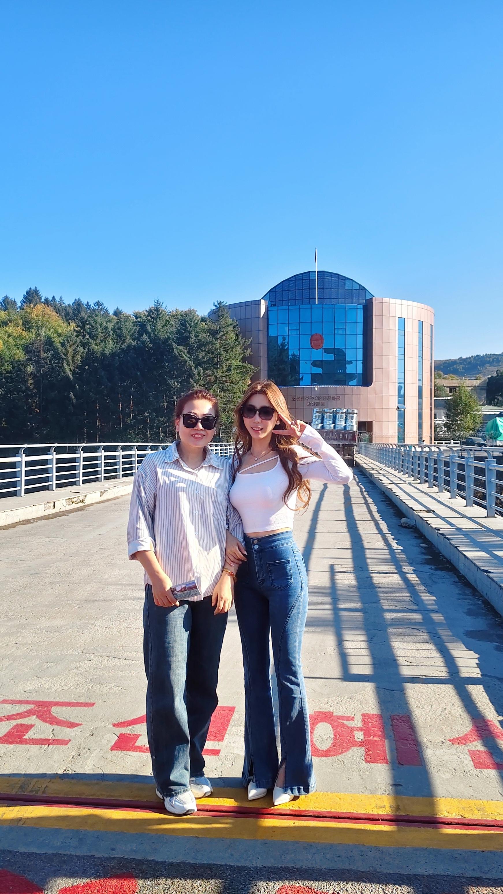 过线算不算出国😂   ＃长白口岸景区＃