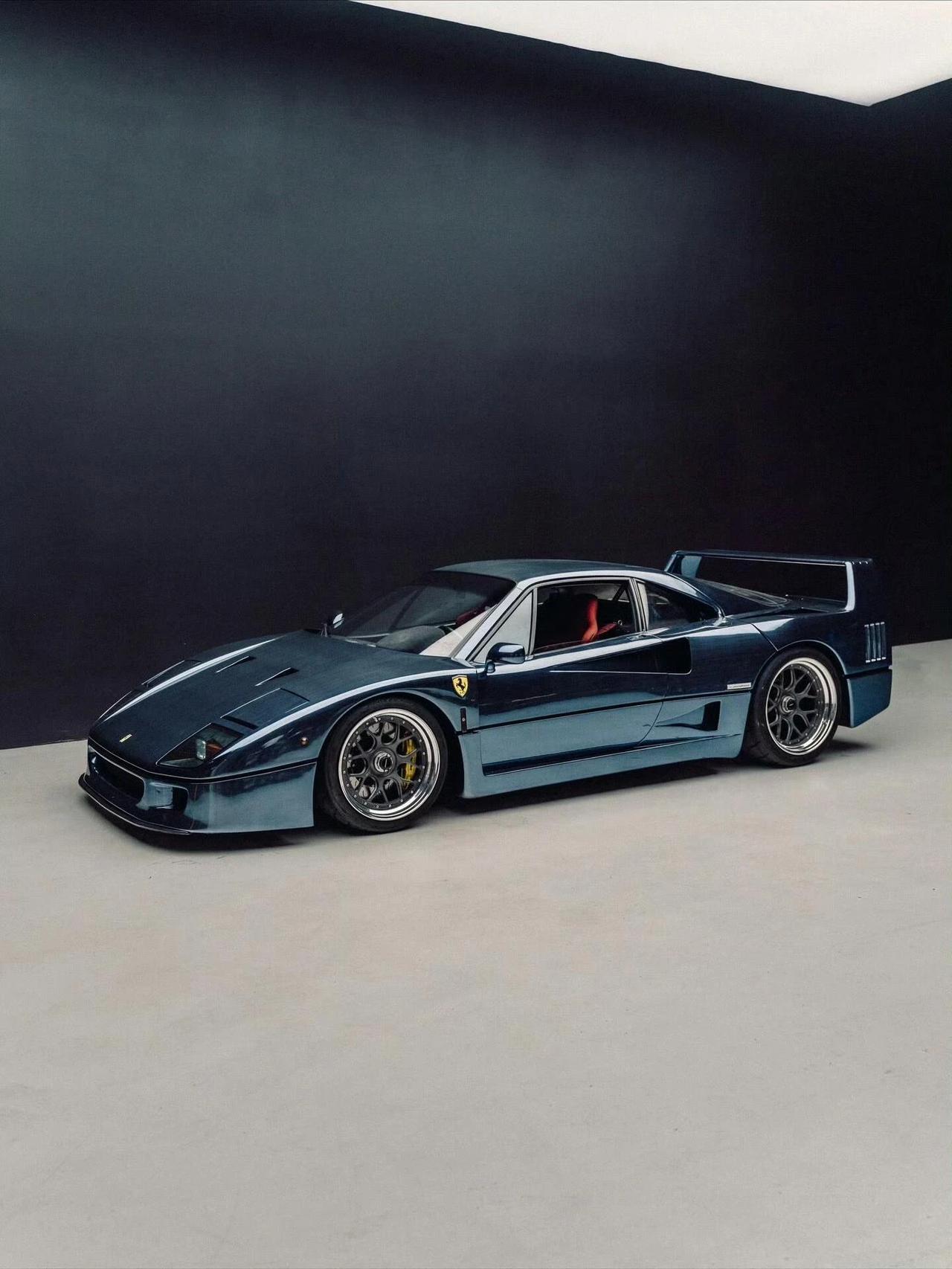 法拉利F40！这漆面质感