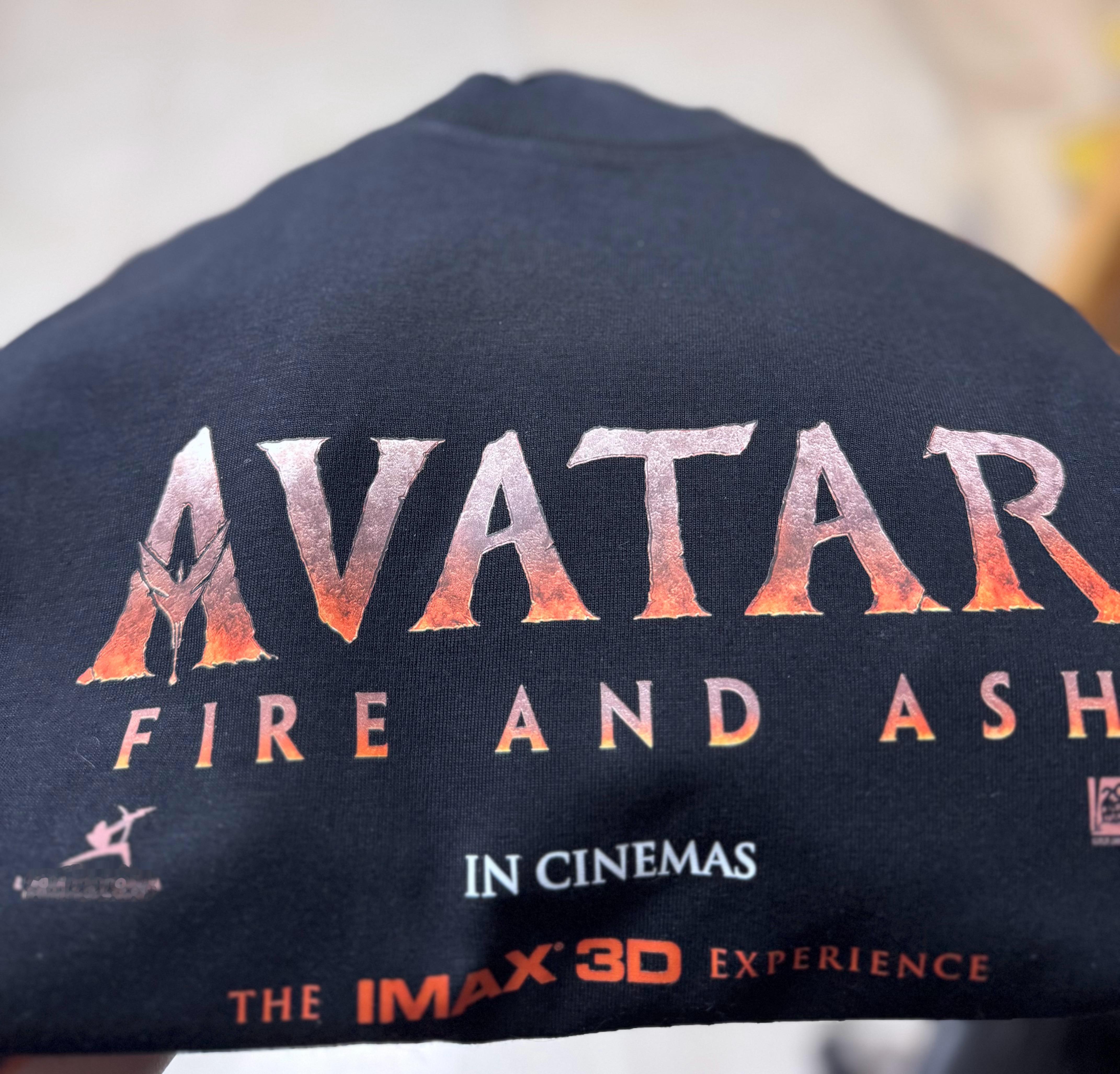 感谢IMAX寄来的《阿凡达3》专属T恤，面料印花质感都挺好的，刚好今天腊八，做个