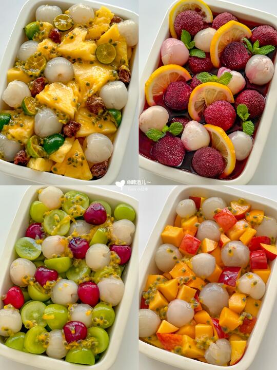 清凉消暑🧊夏日限定渍水果 荔枝脑袋狂喜