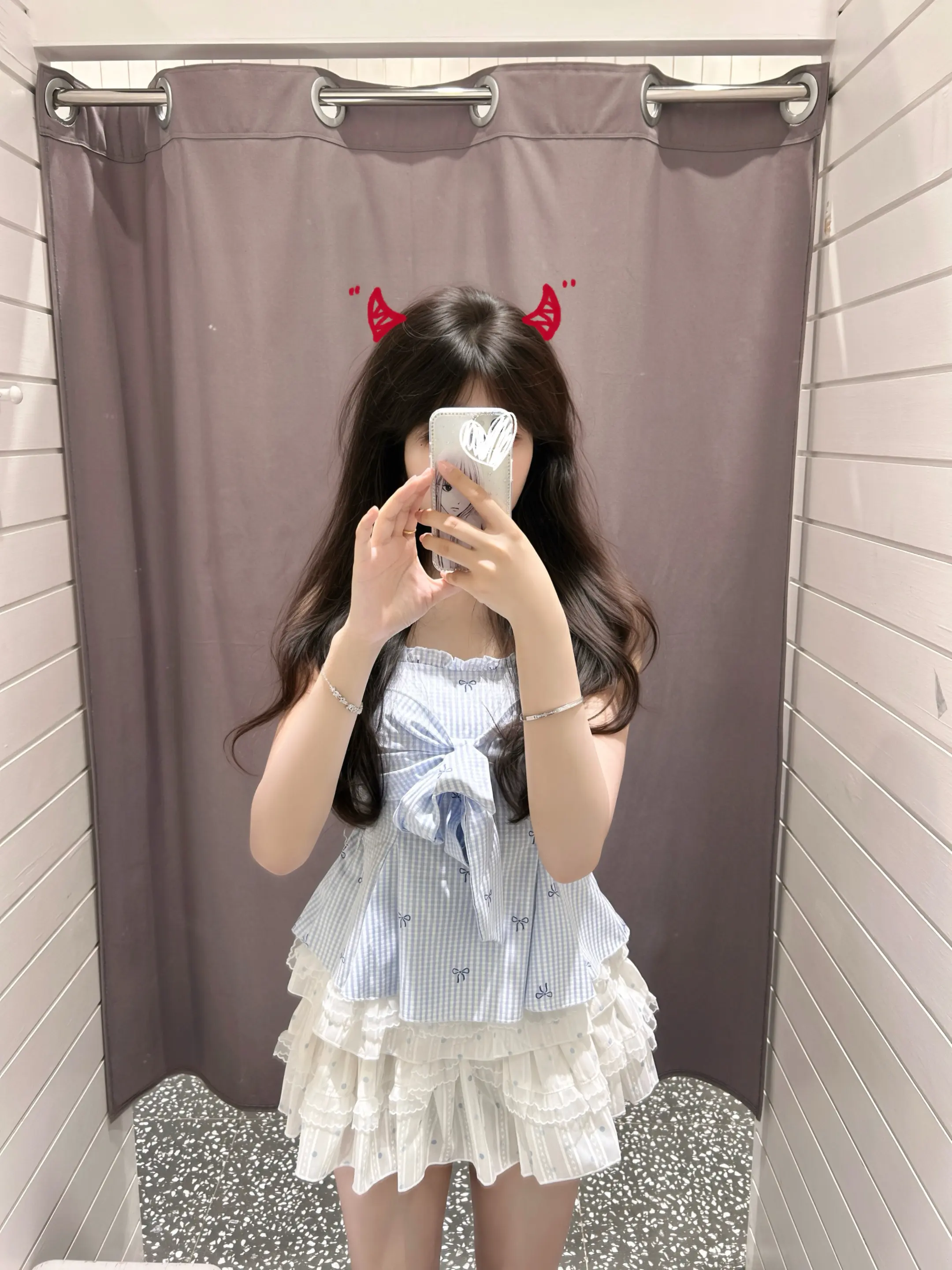 超短裙 有光晕 QvQ