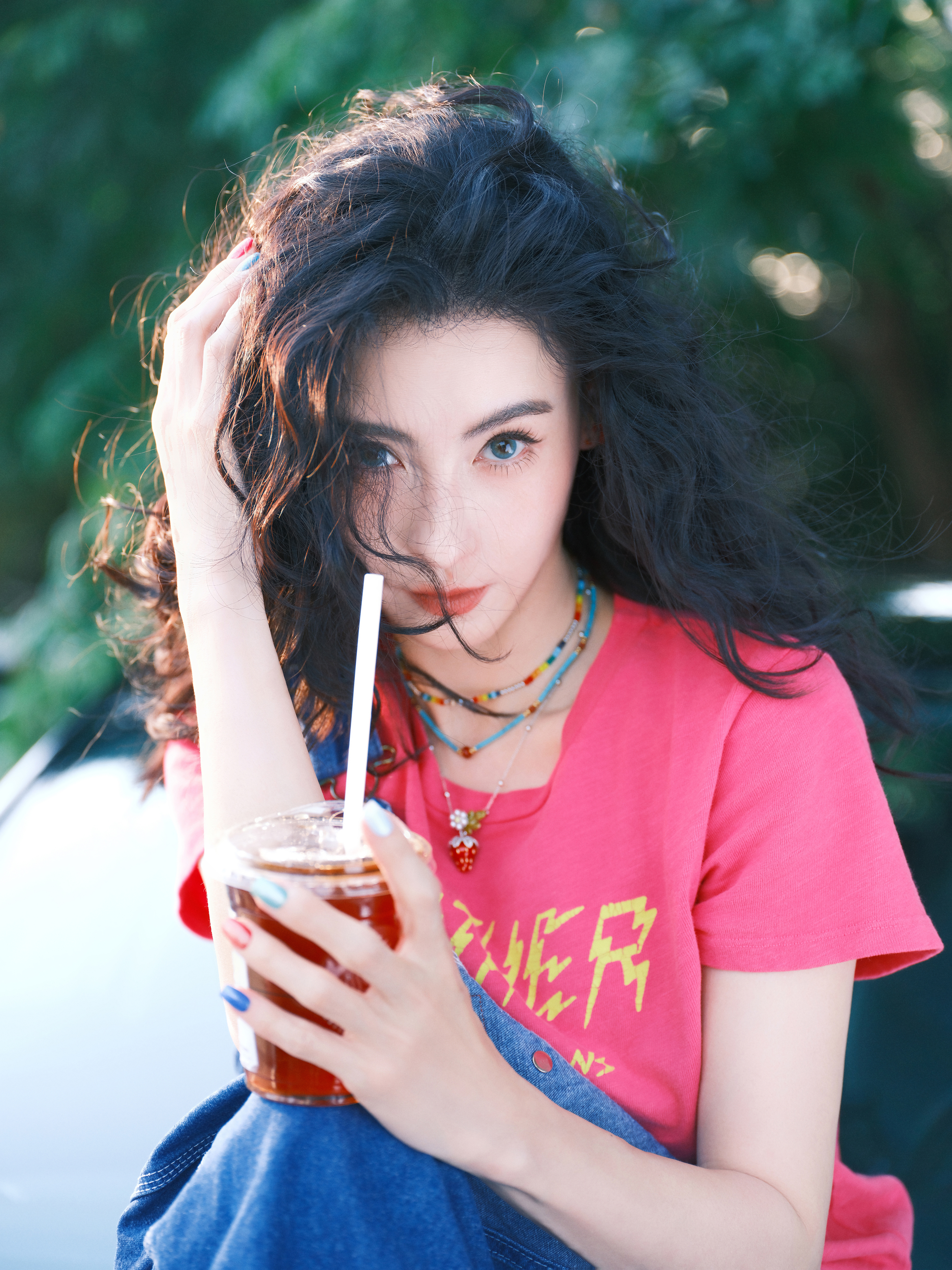 张柏芝很有生命力的美 夏日女神🥤太明媚～🫧 ​​​