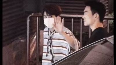 檀健次录制hi6深夜下班路透 檀健次好六深夜下班这个萌啊 你好星期六 檀健次hi