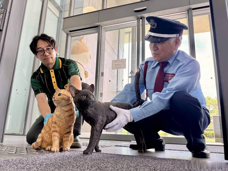 与保安“攻防战”持续8年：日本已故“小黑猫闯馆者”以木雕形式“进入”美术馆海外新