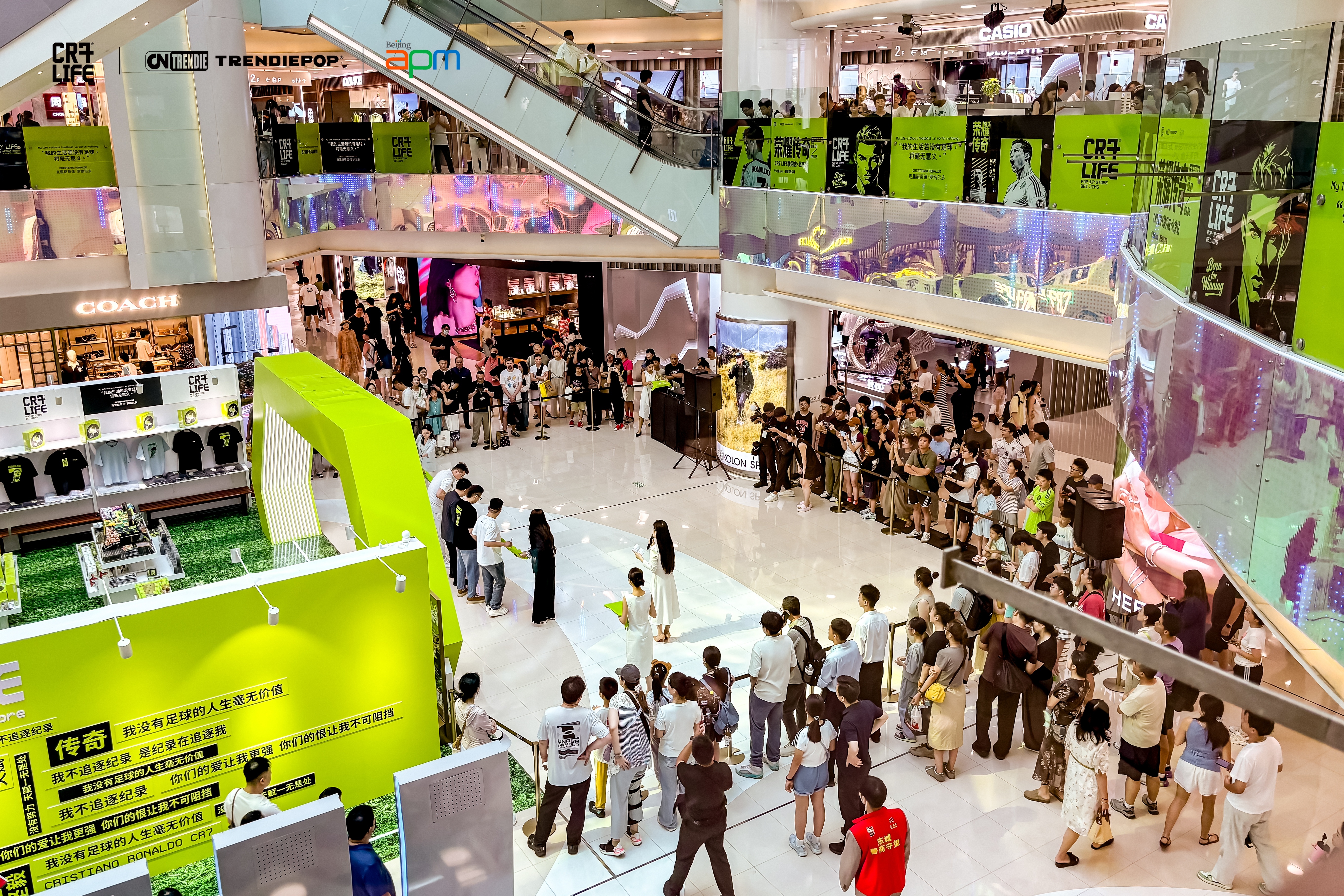 C罗主题限定快闪店北京站 ✦ 首都藏热血，热爱赴传奇｜CR7LIFE快闪店北京站