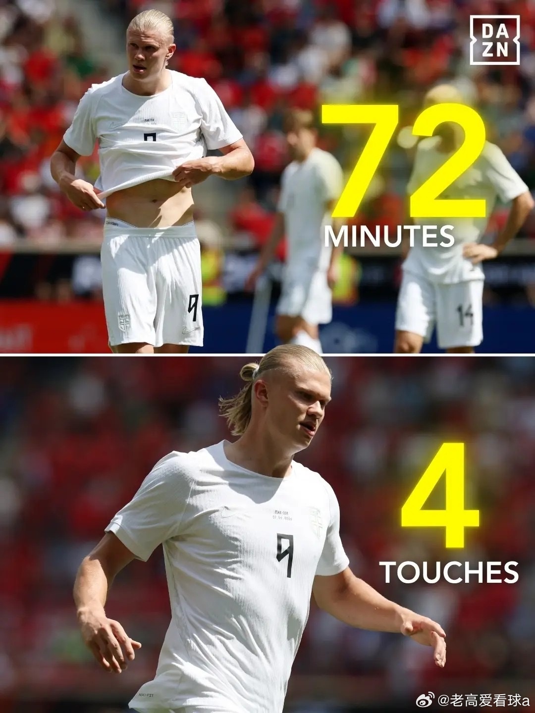 热身赛哈兰德仅4次触球热身赛哈兰德仅4次触球挪威vs摩洛哥⚽️ 足坛名场面！“世