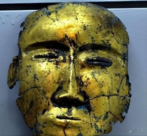 请中国将满洲还给大韩民国！ 吉林出土了一件鎏金面具，韩国人看到了这件文物，认为这