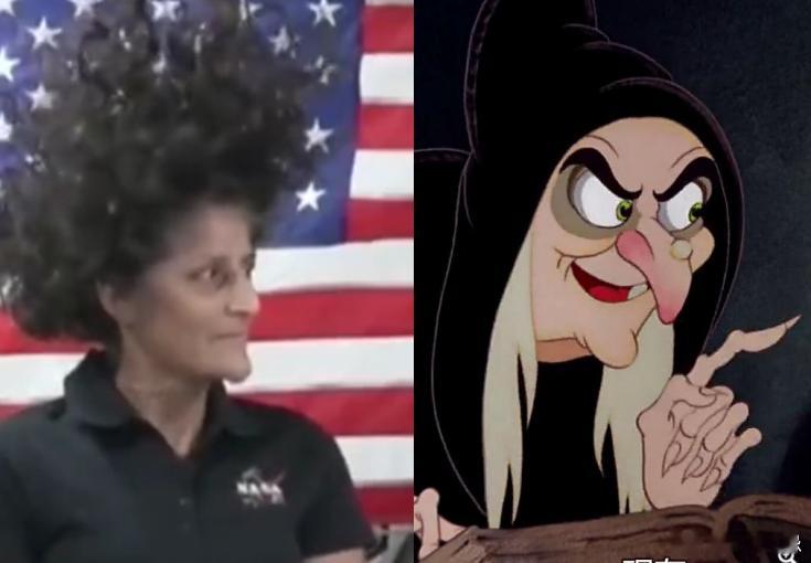 #美国2名宇航员被困太空近1个月# 俺有一个不祥的感觉：美国的这位女宇航员的气色