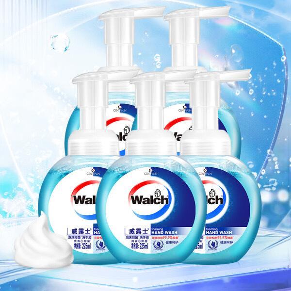 【JD到手价57.9】威露士泡沫抑菌洗手液，健康呵护每一双小手！225ml*5瓶