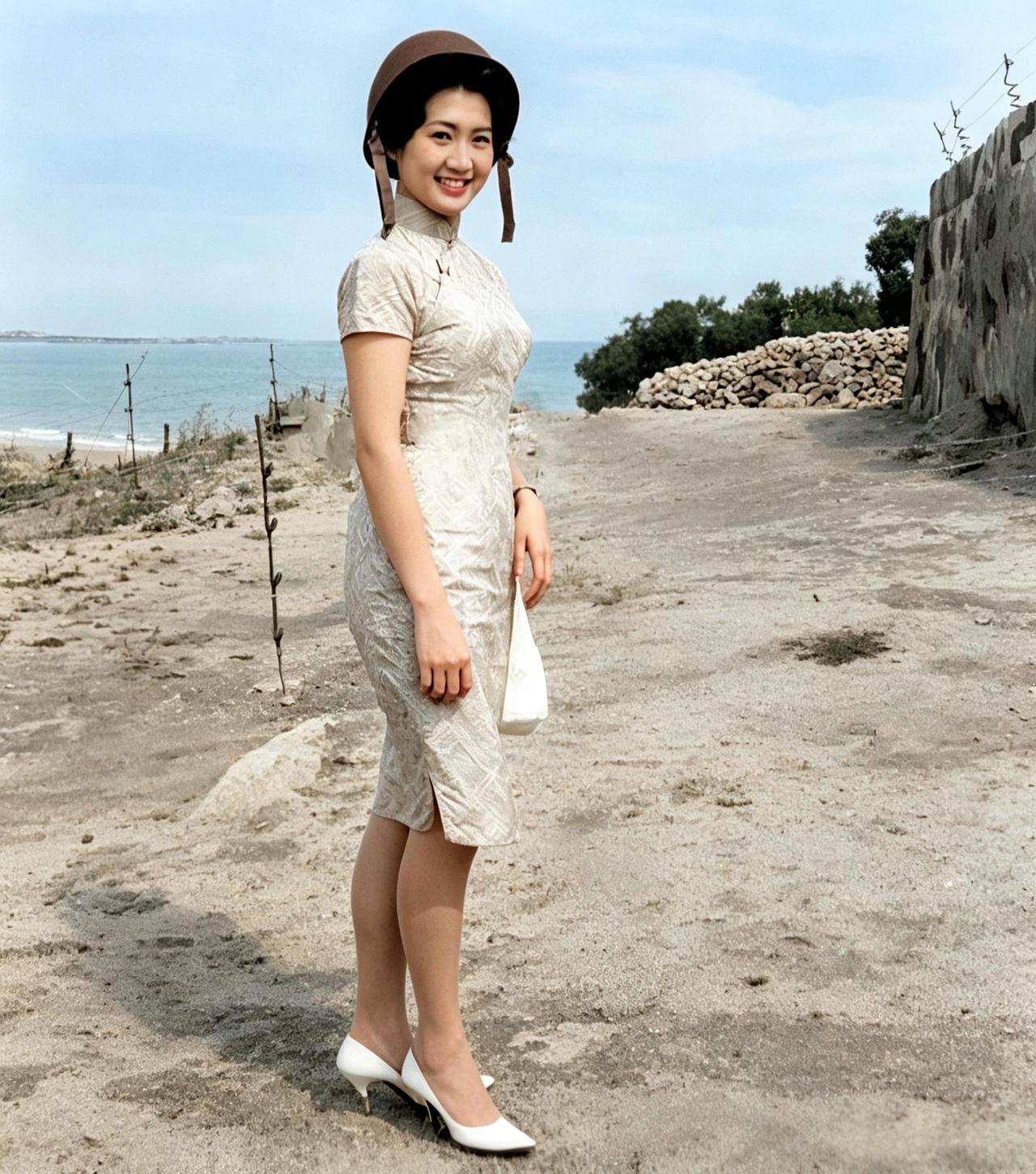 此女是十分罕见的在颜值与学识、婚姻方面都达到巅峰的才女。她曾凭借颜值、身材与学识