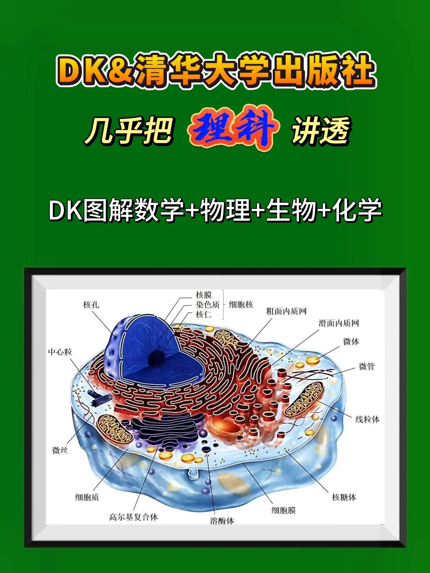 不愧是DK与清华大学出版社强强联手。DK图解理科系列，共4册：物理、数...