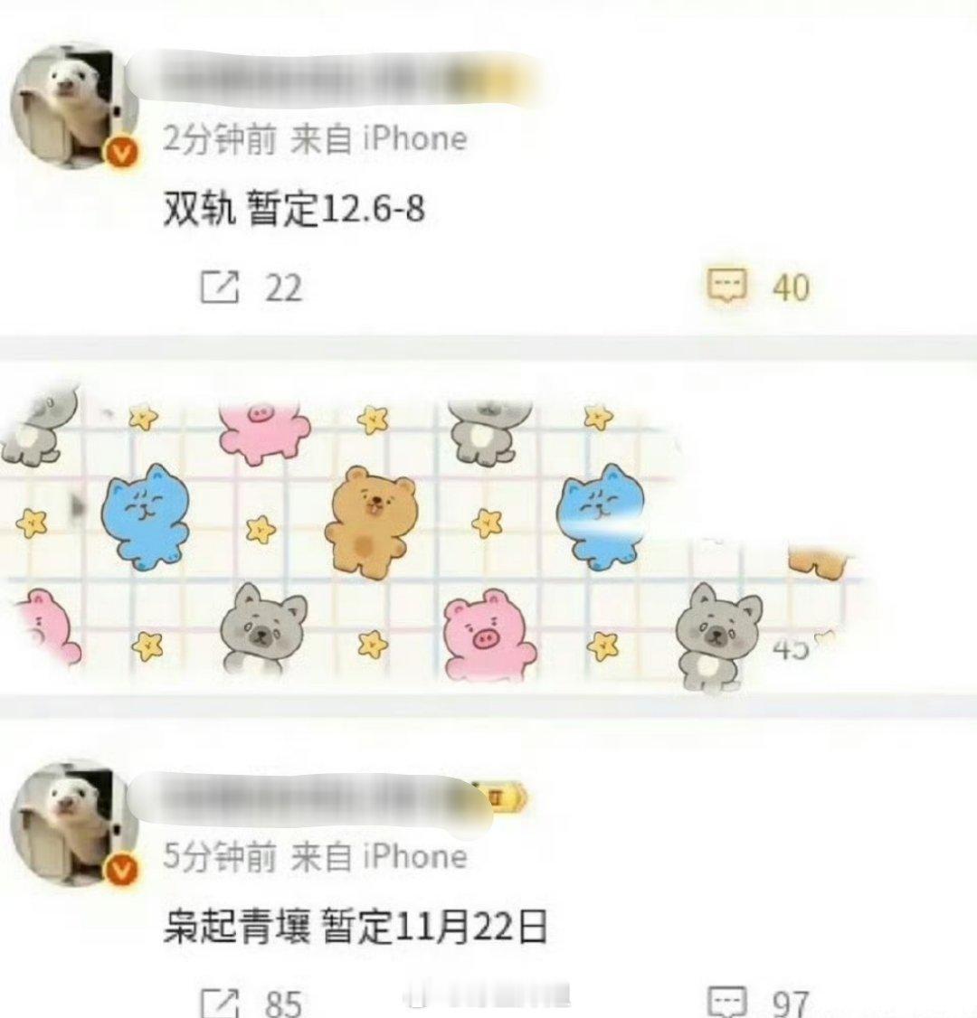 网传，迪丽热巴主演的《枭起青壤》和虞书欣主演的《双轨》要在同一个时间段播出呢，两