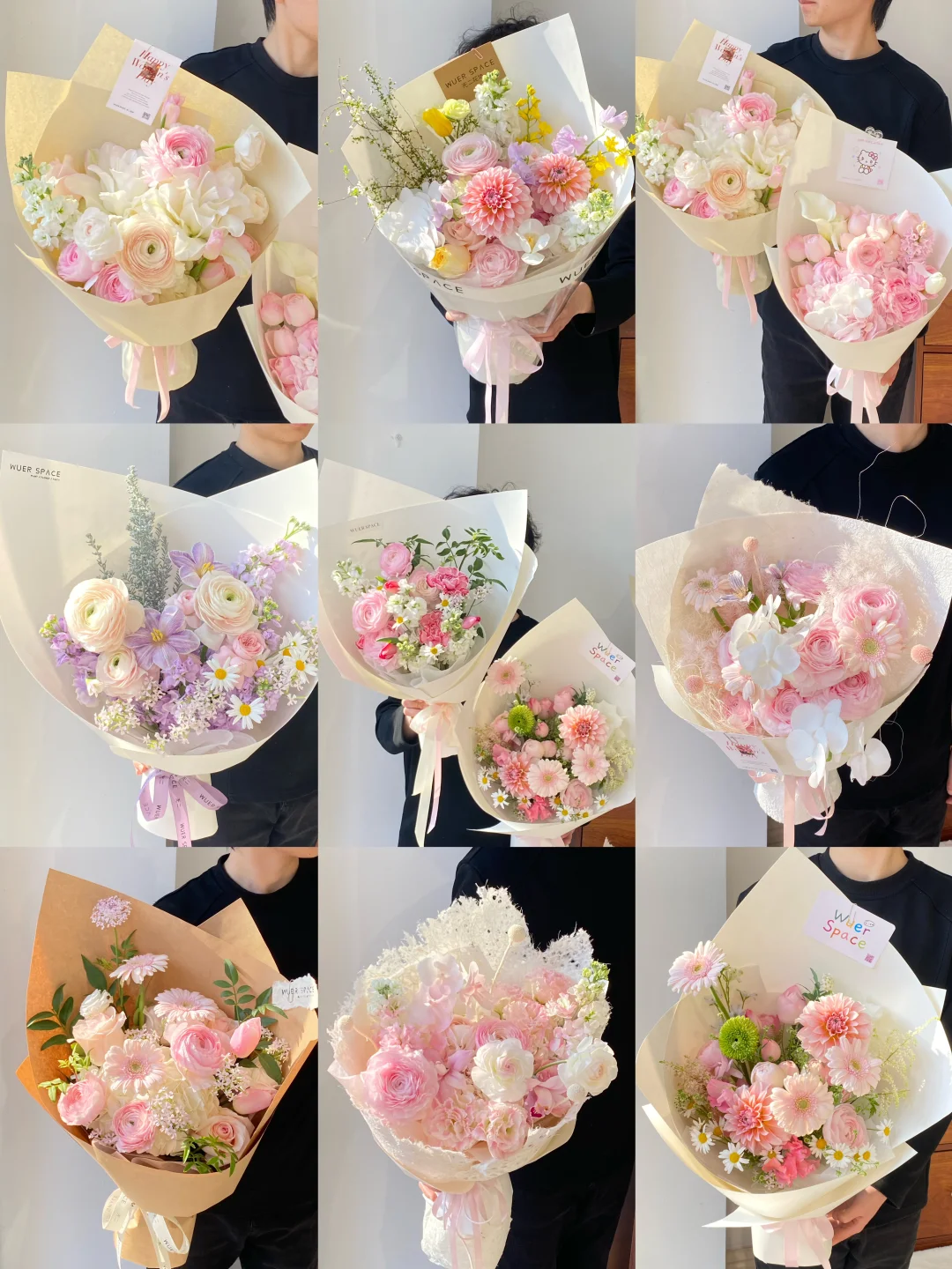 温州花店｜🌸🌸春日系 妇女节花束合集