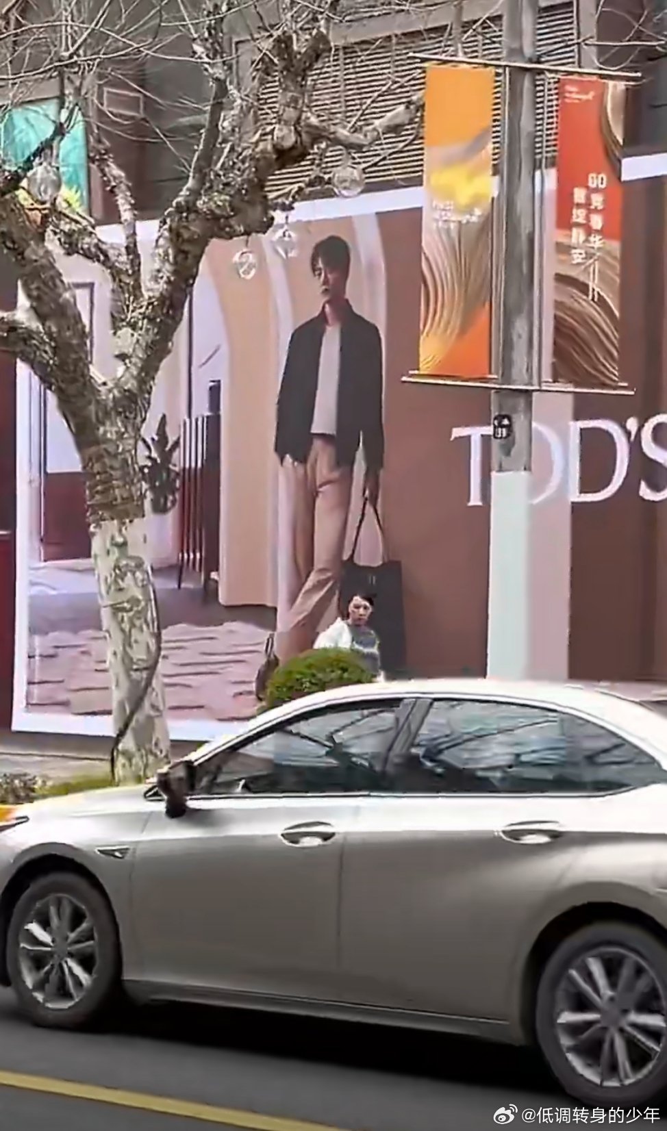 肖战高奢地广 宝诗龙、tods  随处可见 逛街看到肖战地广的地段都觉得 那个地