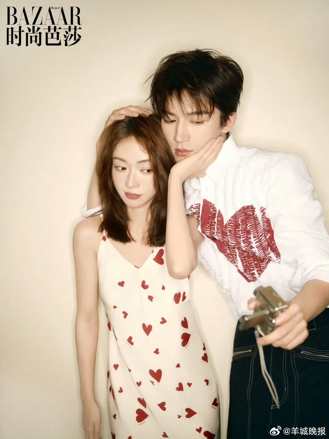 【分享时尚芭莎镜头下的CP大片】在光影流转间，CP的火花被瞬间抓取。哪对CP的是