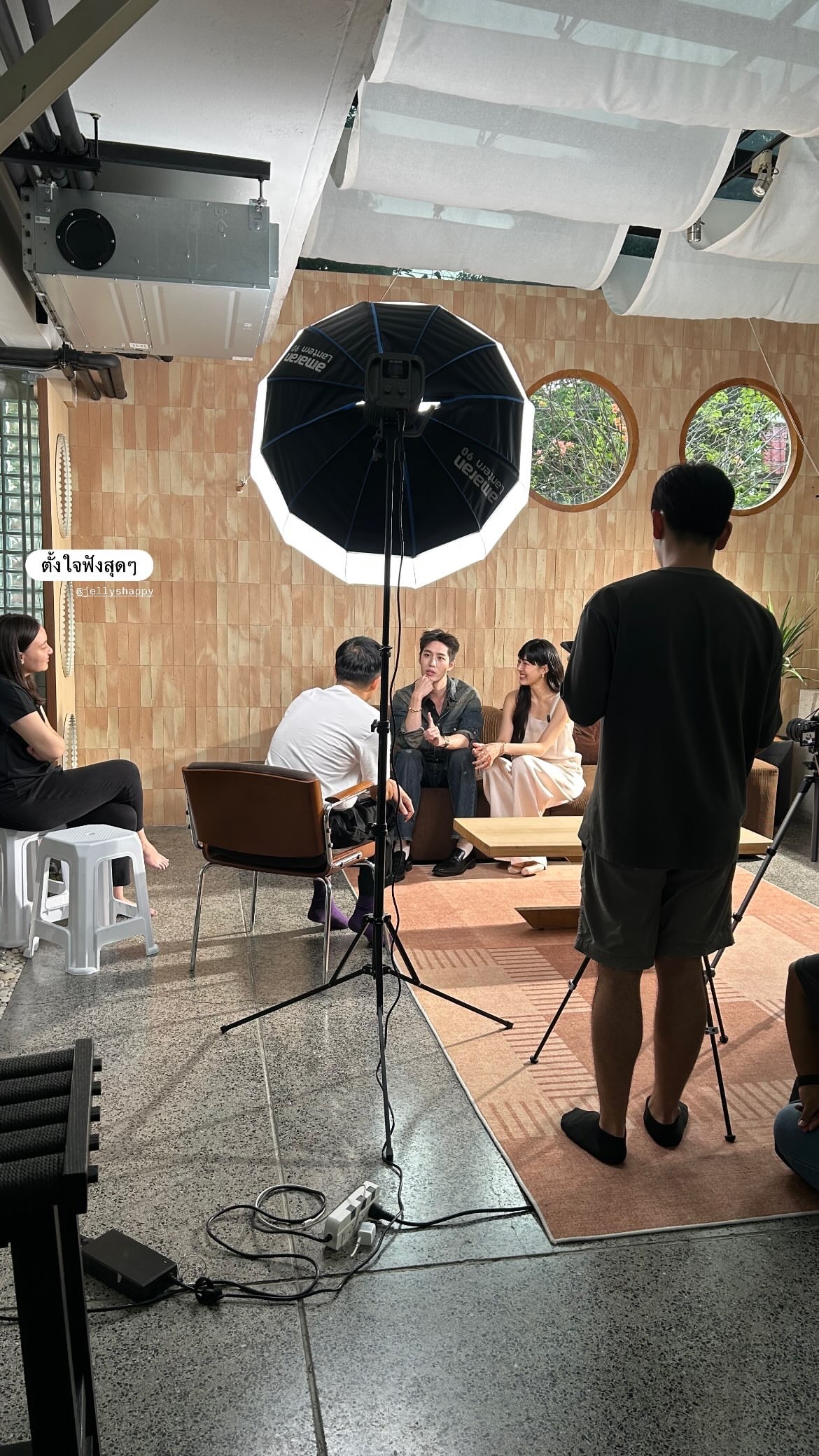 GQ泰国八月刊卡地亚拍摄幕后🎬邝玲玲