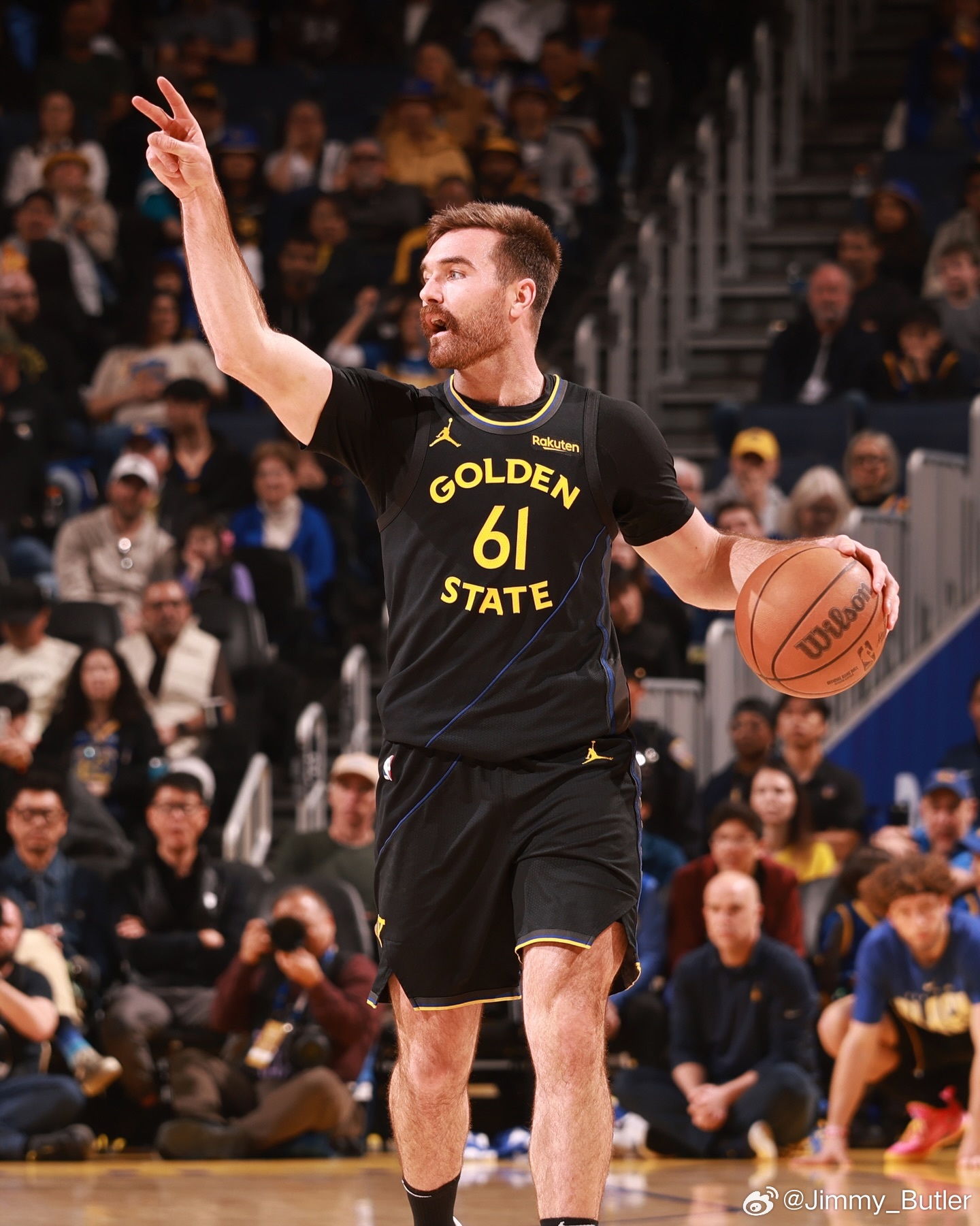 great win 57/82金州勇士吉米巴特勒库里波杰姆斯基NBA