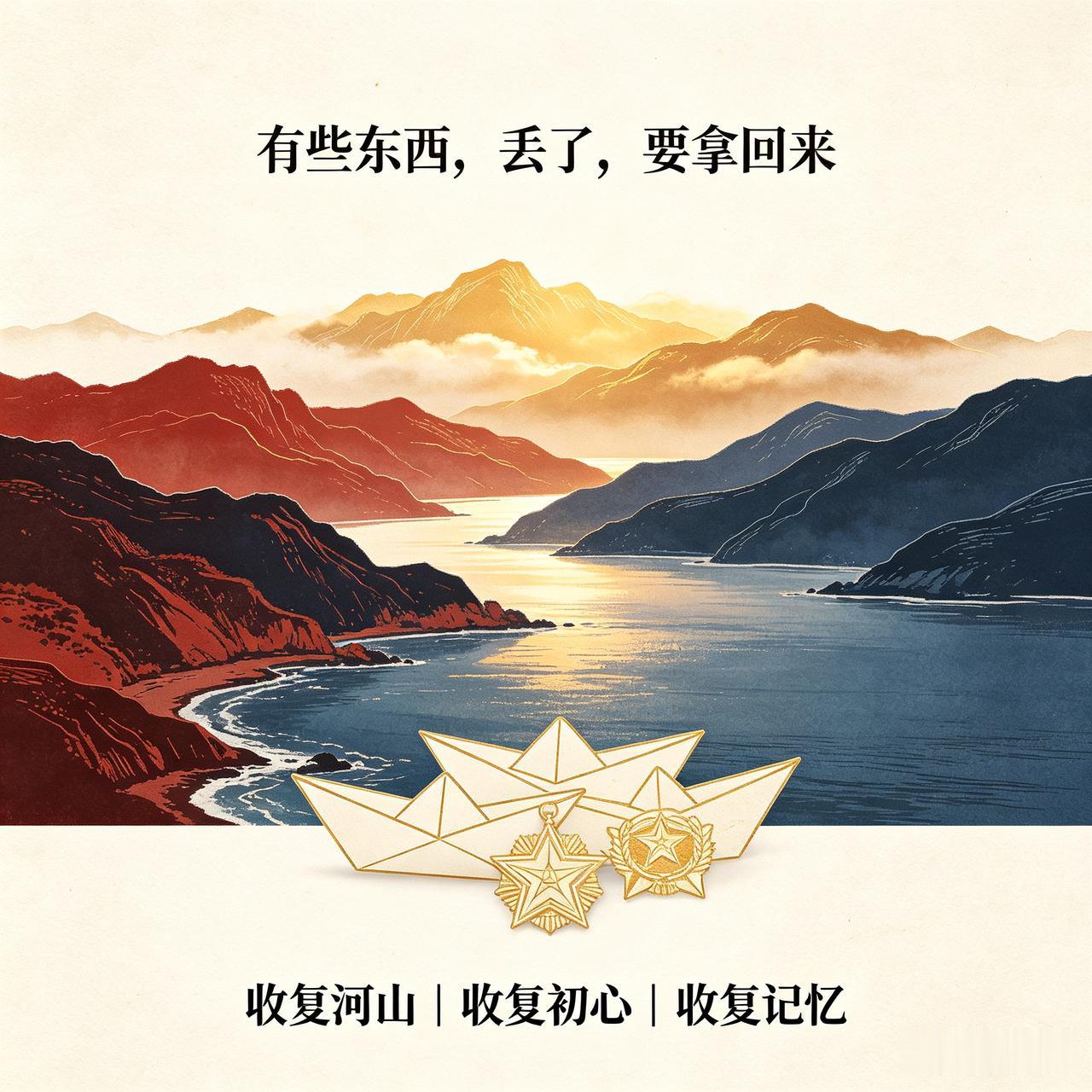 7月8日：有人收复河山，有人收复初心，有人替我们收下历史的勋章！
 
今天讲三件