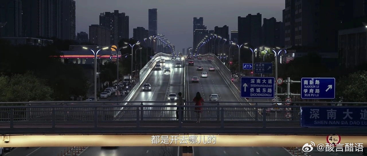 主角取景深圳深南大道一秒出戏了。拜托，这不能电脑给处理一下嘛？哪有把现在的深南大