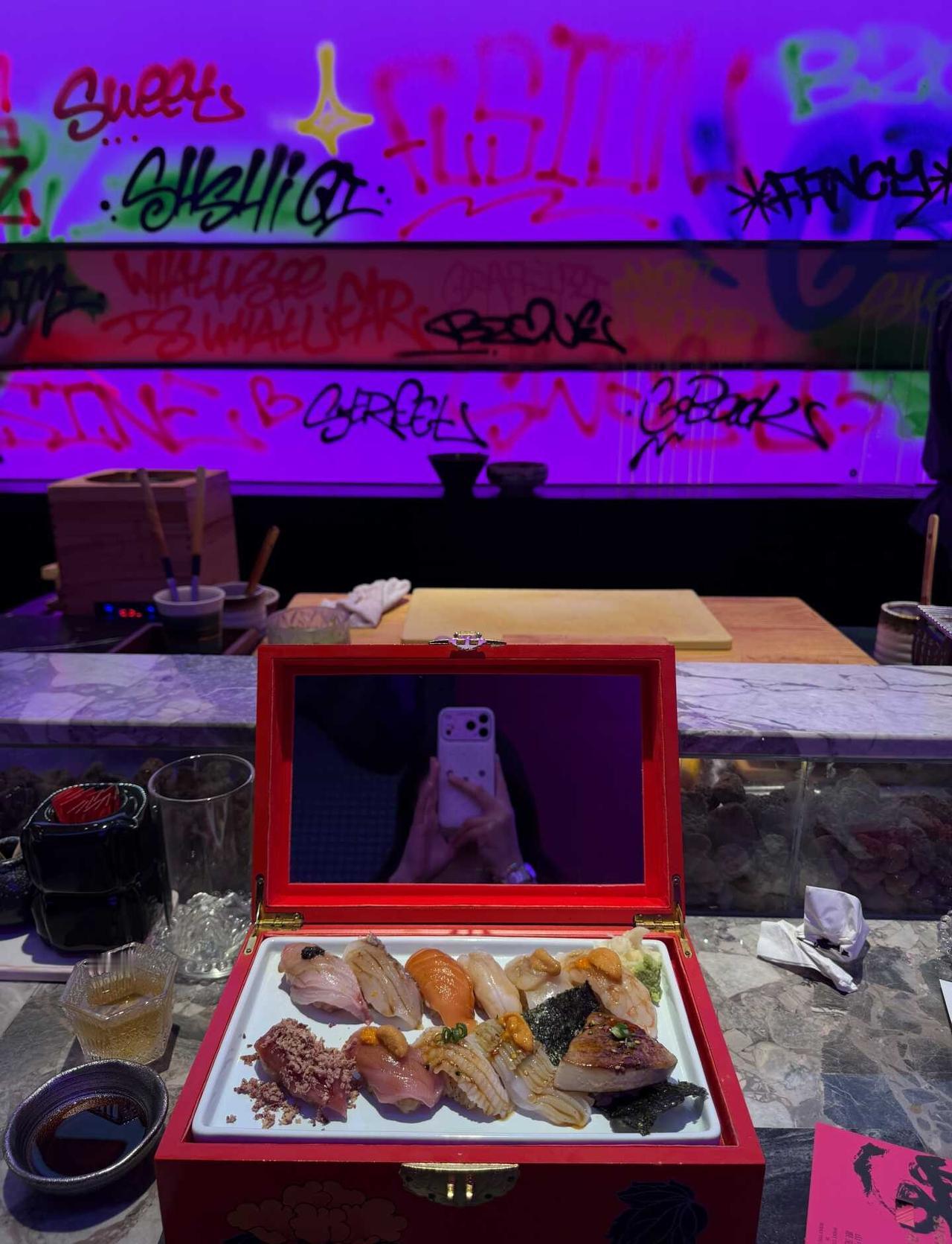 发现一家平价omakase🍣✨
本来没抱太大期待，结果体验意外不错🥹
服务很