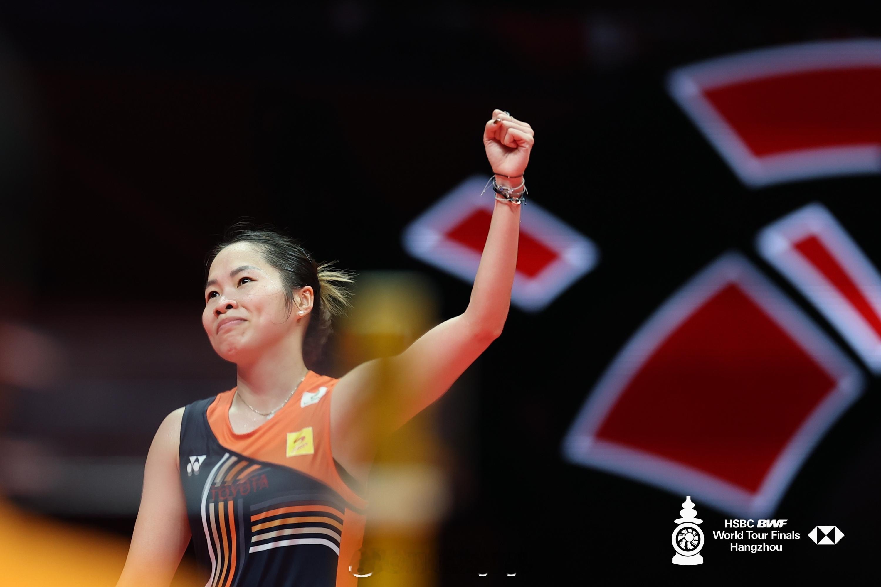 2025年世界羽联年终总决赛 因达农采访Q：已经来到半决赛，完成了赛前的目标，对