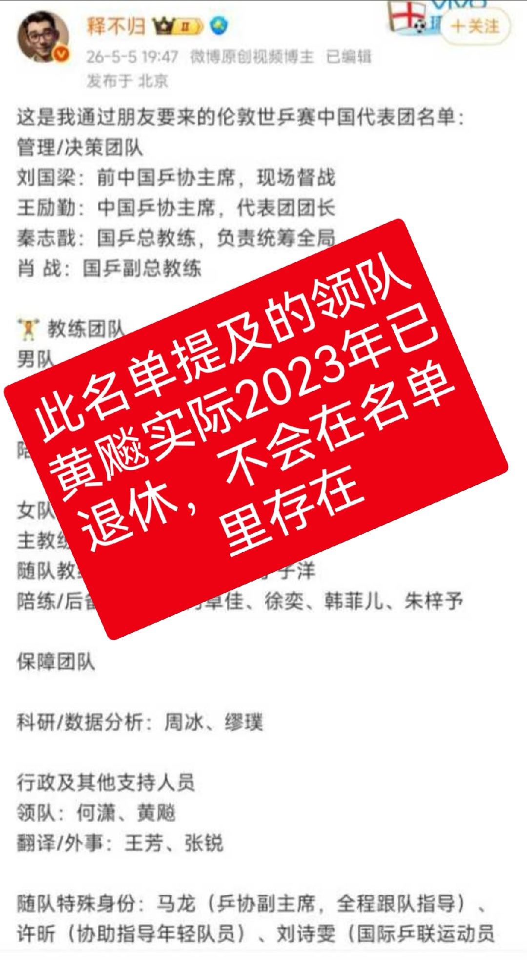 马龙夫妇许昕夫妇同游英国     本身没细看，但是这个让某些群体大做文章的所谓出