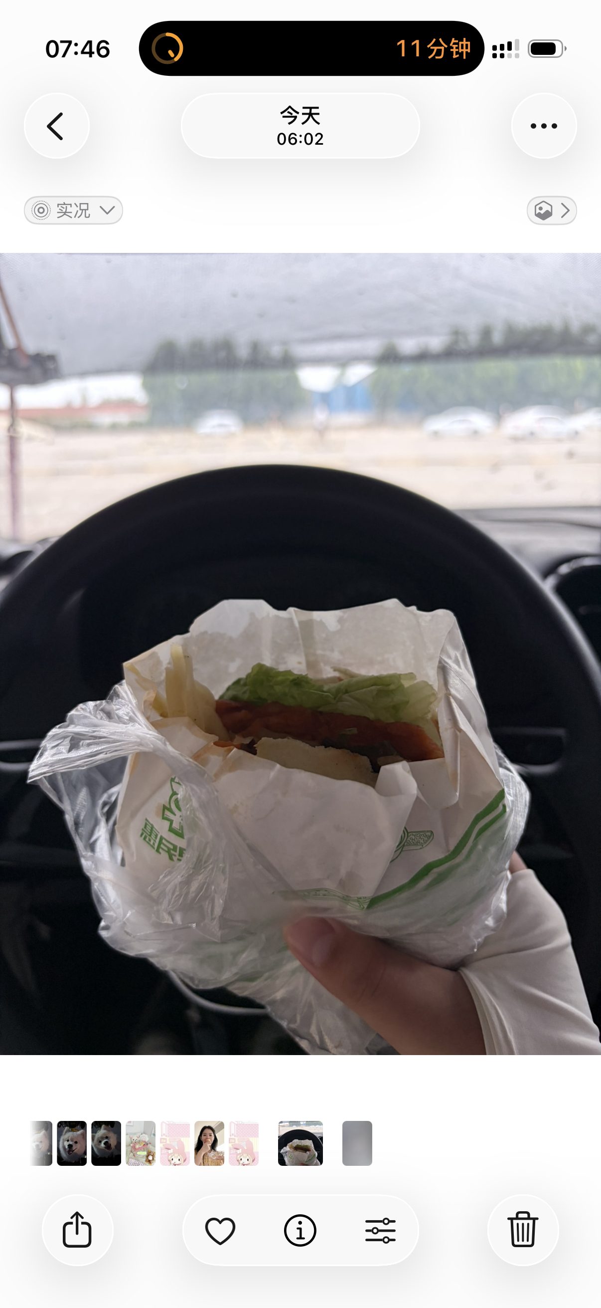 六点就到驾校 已吃不欠！ 