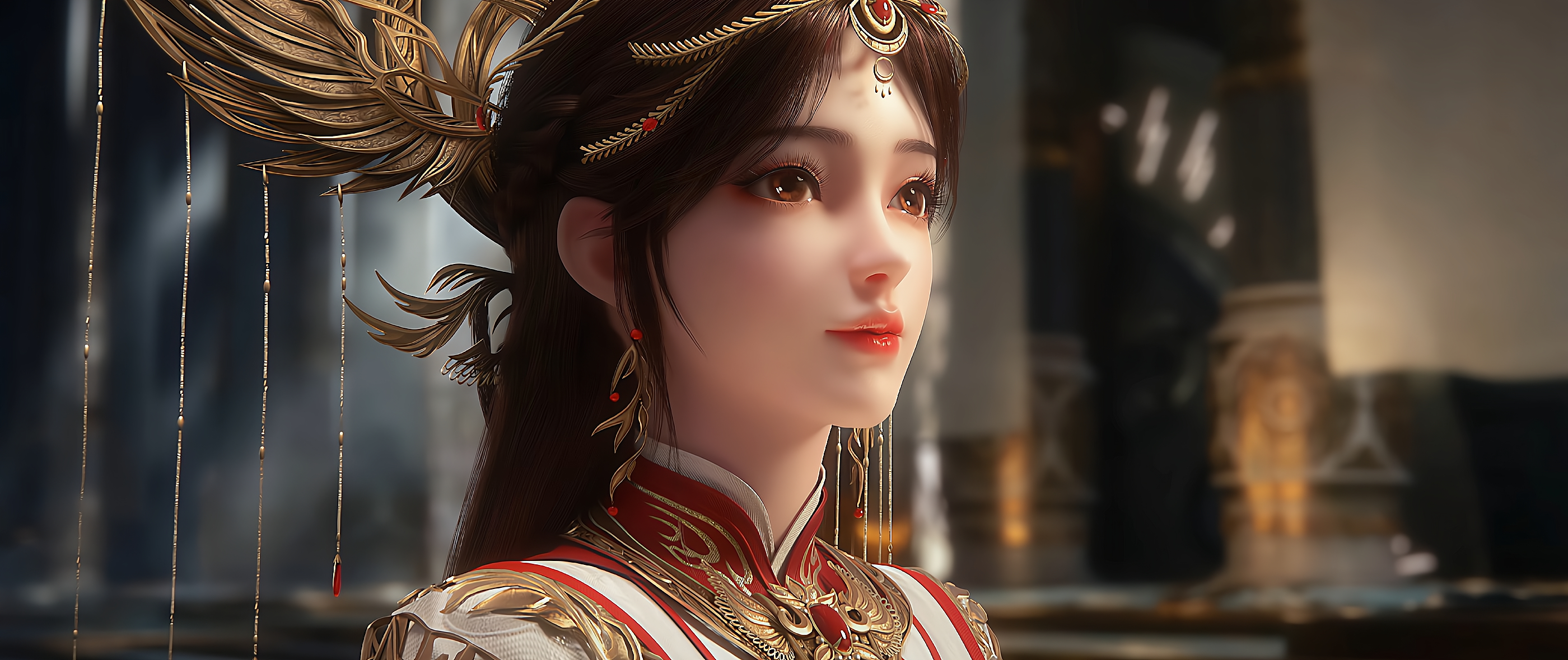 [暑假]#漫视界企划#[暑假]#完美世界火灵儿#[暑假]祈福版的灵儿真的风华绝代