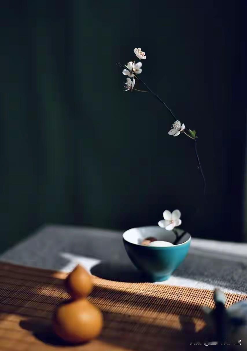 七律   感悟

春风若有怜花意，莫教残红逐逝波。
几度芳华随梦远，半生尘事付烟