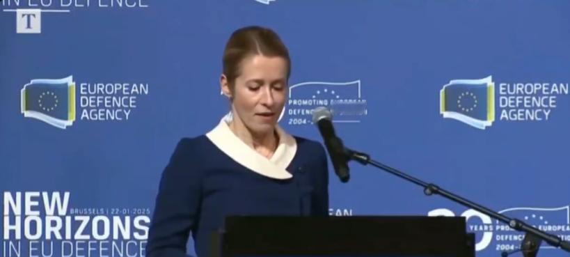 🔻欧盟外交政策负责人卡亚-卡拉斯（Kaja Kallas）说，“欧洲要做好战争