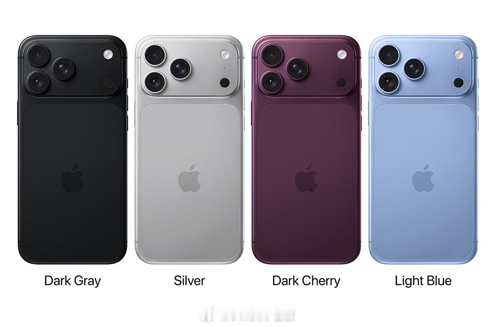 iPhone18Pro还有银灰浅蓝配色   如果颜色没什么偏差的话，那今年这几款