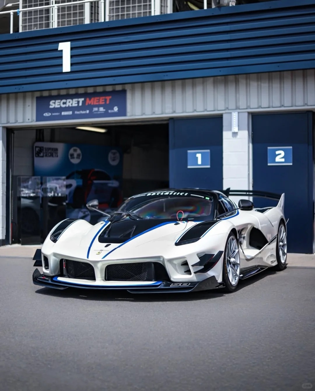 周一就是要帅大家一大跳！法拉利FXXK EVO绝美车片